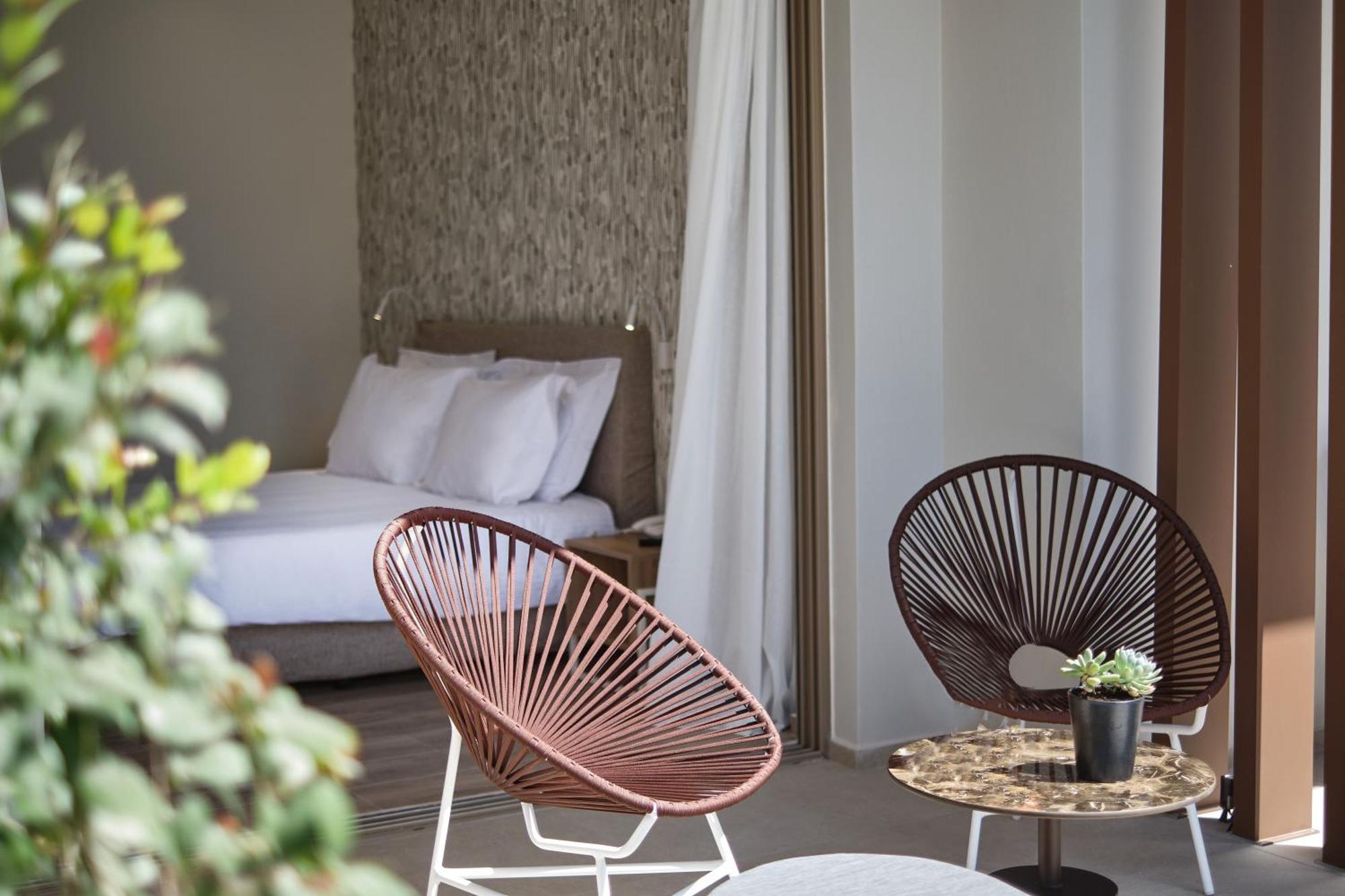 Utopia Blu Hotel Tigkaki  Bagian luar foto